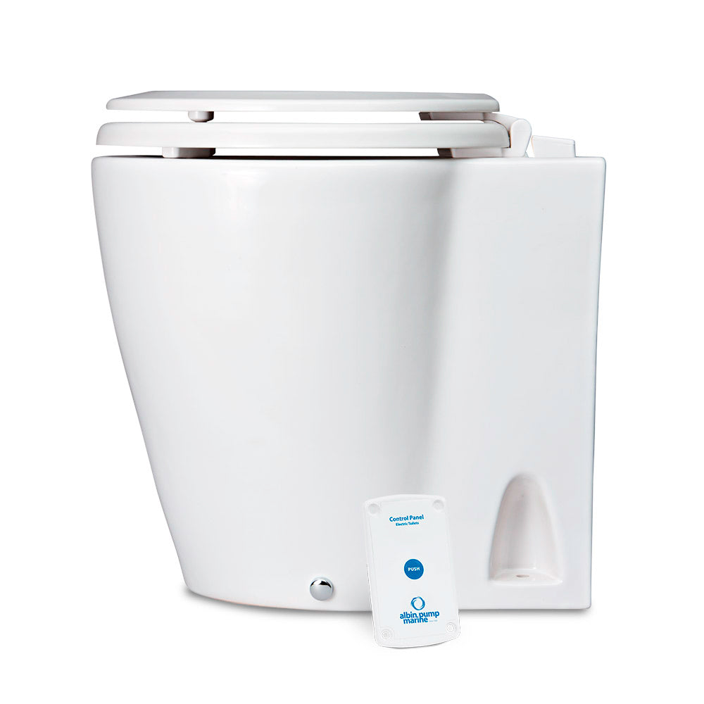 Albin Group 07-02-043 Marine Design Marine Toilet Standard Electric - 12V