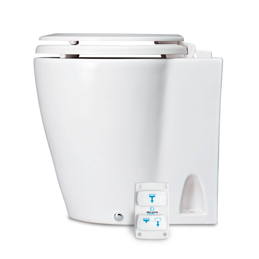 Albin Group 07-03-045 Marine Design Marine Toilet Silent Electric - 12V