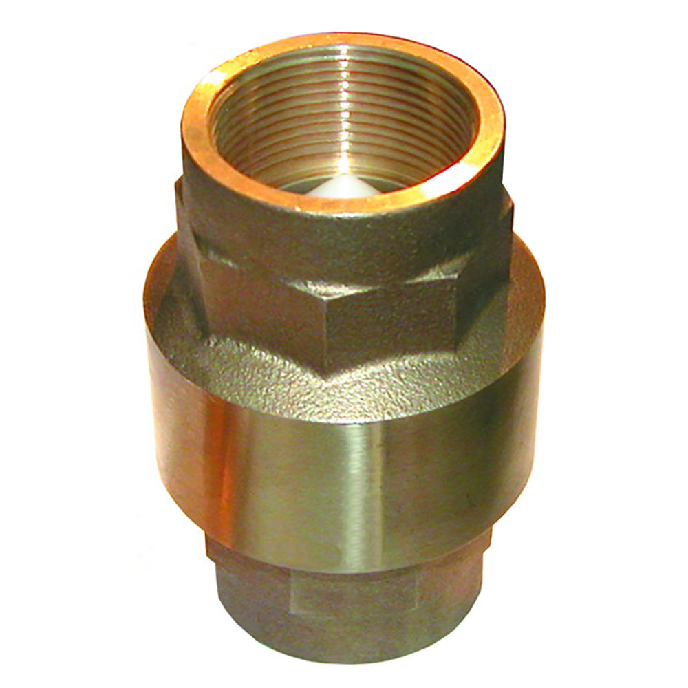GROCO CV-100 1" Bronze In-Line Check Valve