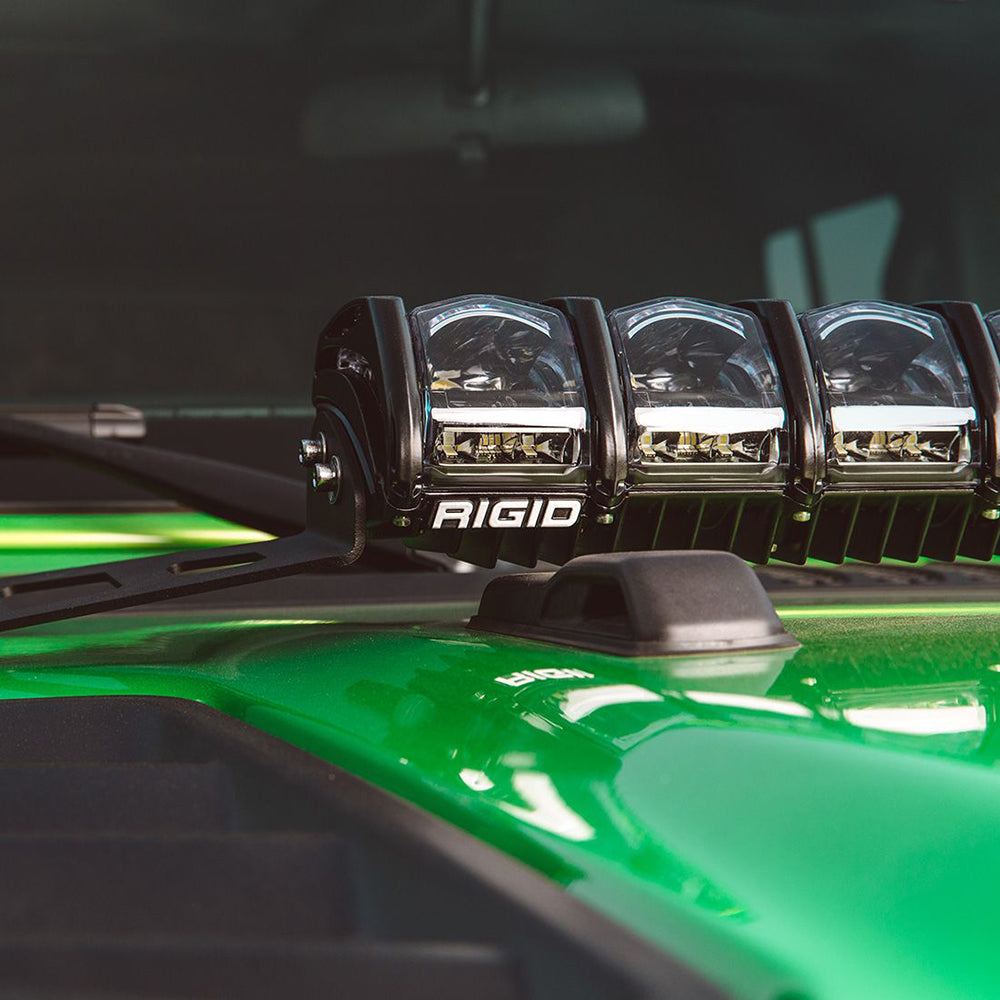 RIGID Industries 41665 2018 Jeep Wrangler JL Adapt Hood Mount f/20" Adapt Lightbar