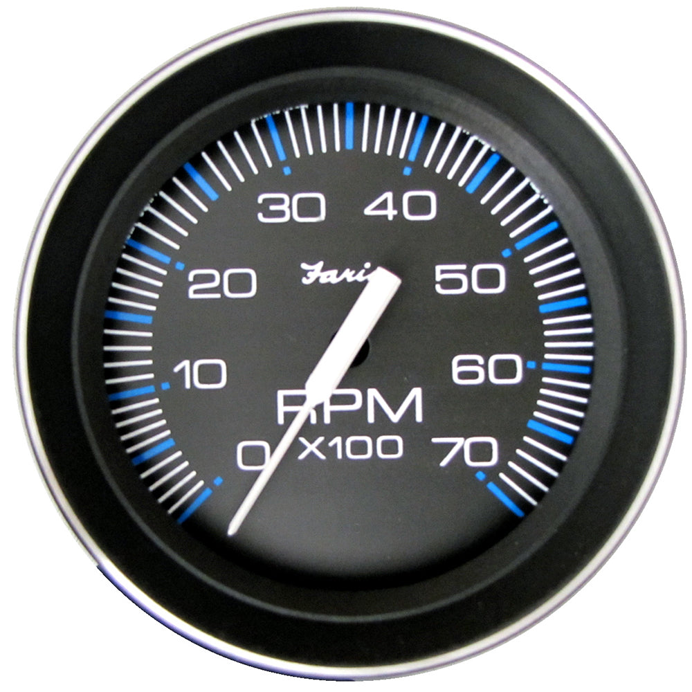 Faria 33005 Coral 4" Tachometer (7000 RPM) (All Outboard)