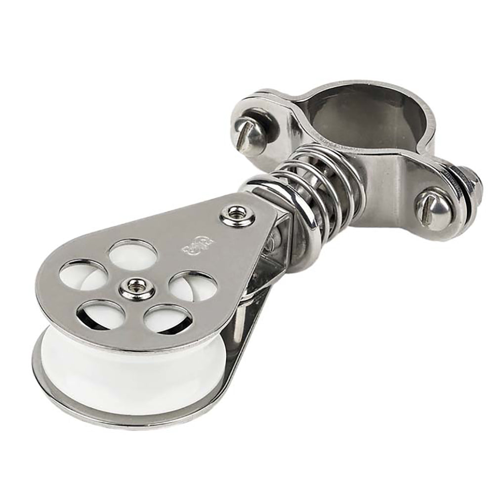 Schaefer 300-35 Pulpit Furling Lead Spring Loaded Block - 1" Ball Bearing