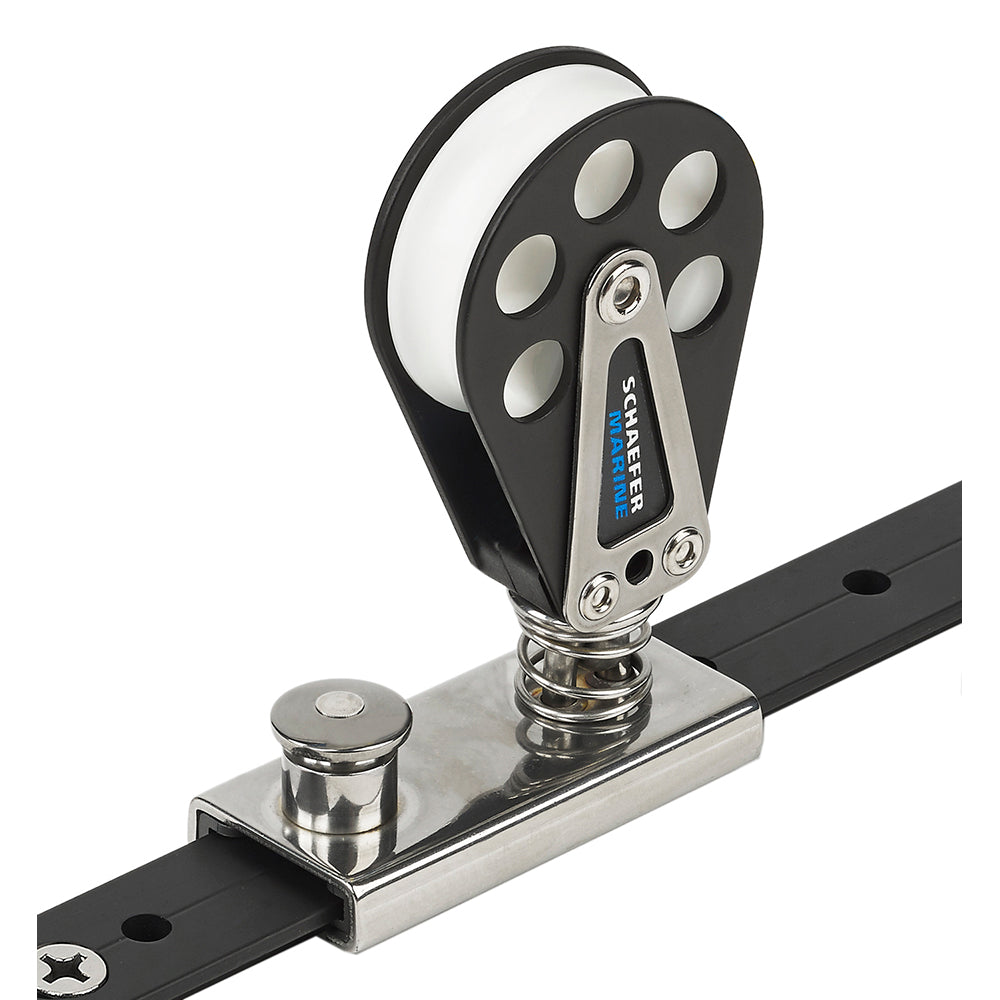 Schaefer 504-82 Spring Loaded/Lined Slide/Aluminum f/1" T-Track