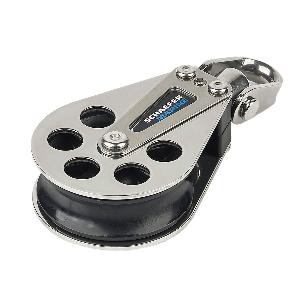 Schaefer 705-05 Single Stainless Steel Block - 60mm Sheave