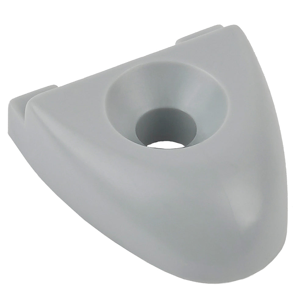 SChaefer 74-36-G T-Track Endstop for 1-1/4" Track - Grey