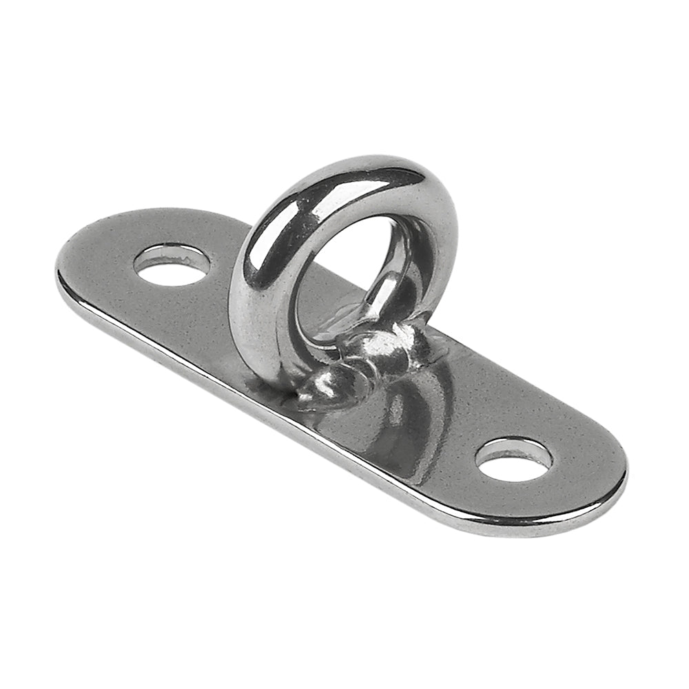 Schaefer 78-02 Stainless Steel Welded Pad Eye - 1-7/8"L x 5/8"W