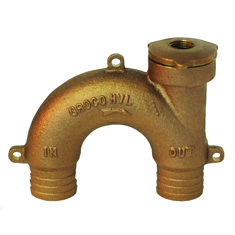 GROCO HVL-2000 Bronze Vented Loop - 2" Hose