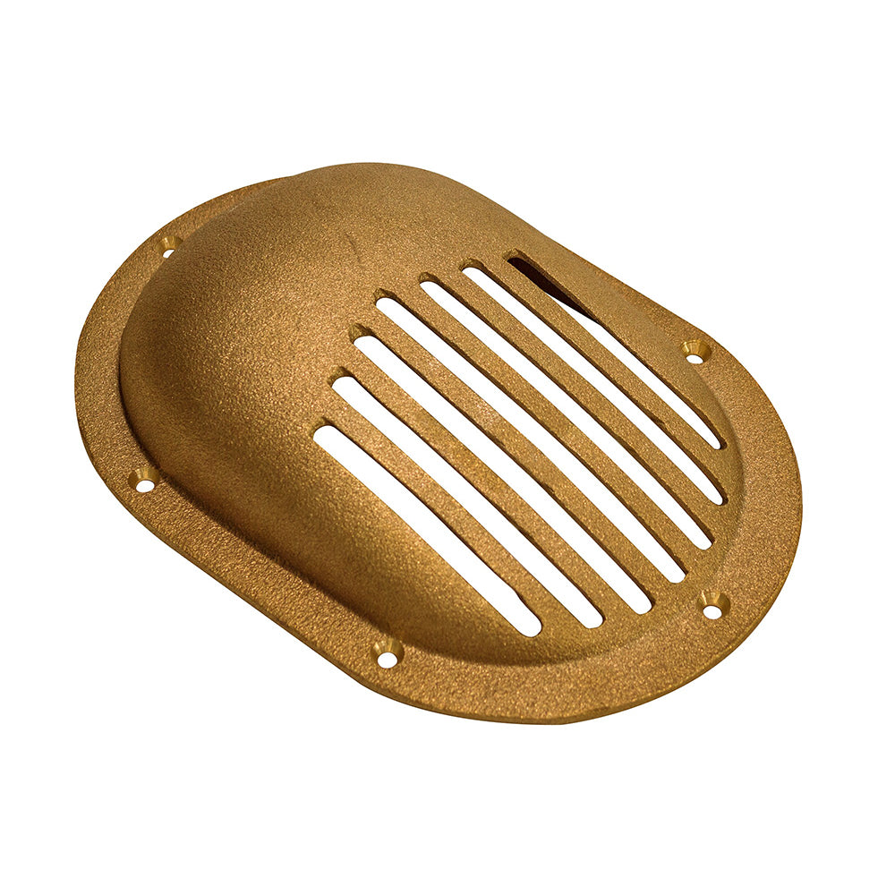 GROCO SC-2500 Bronze Clam Shell Style Hull Strainer w/Mount Ring f/Up To 2-1/2" Thru Hull
