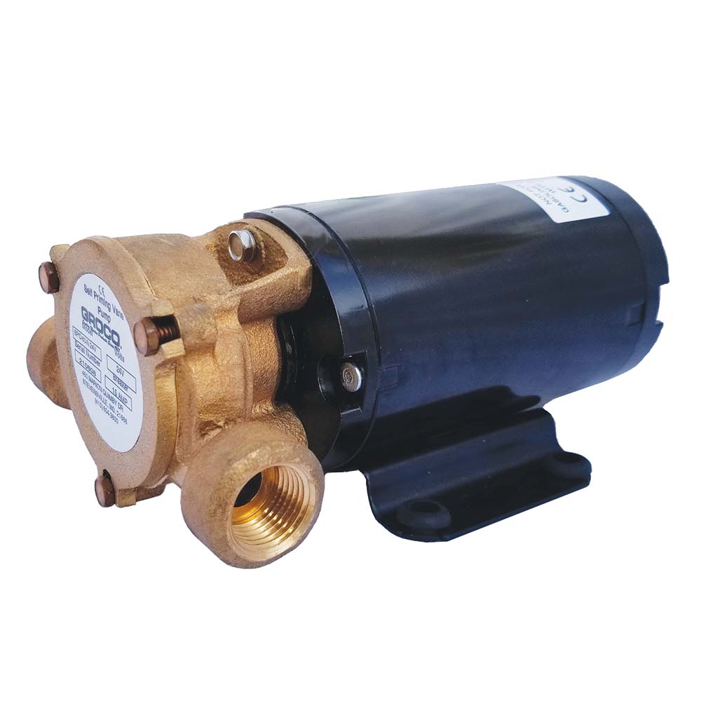 GROCO SPO-60-N 24V Heavy Duty Positive Displacement Vane Pump - 24V