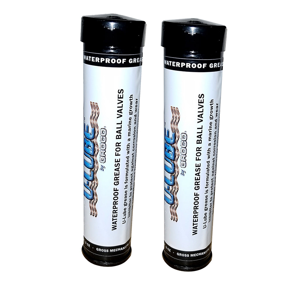GROCO ULUBE-3 U-Lube Cartridge - 3oz. *2-Pack