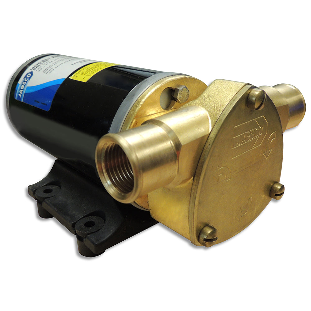 Jabsco 22610-9007 Ballast King Bronze DC Pump w/o Switch - 15 GPM
