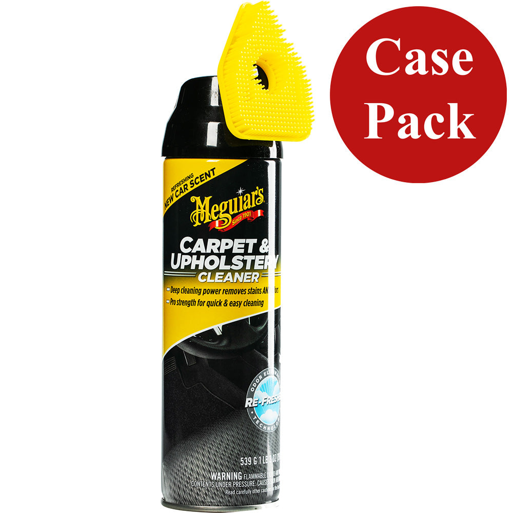 Meguiars G191419CASE Carpet Upholstery Cleaner - 19oz. *Case of 6*