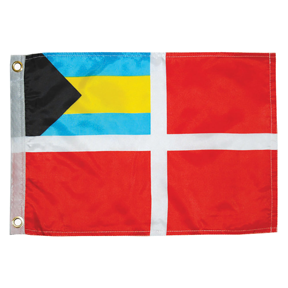 Taylor Made 2018 Bahamas Courtesy Flag 12" x 18"