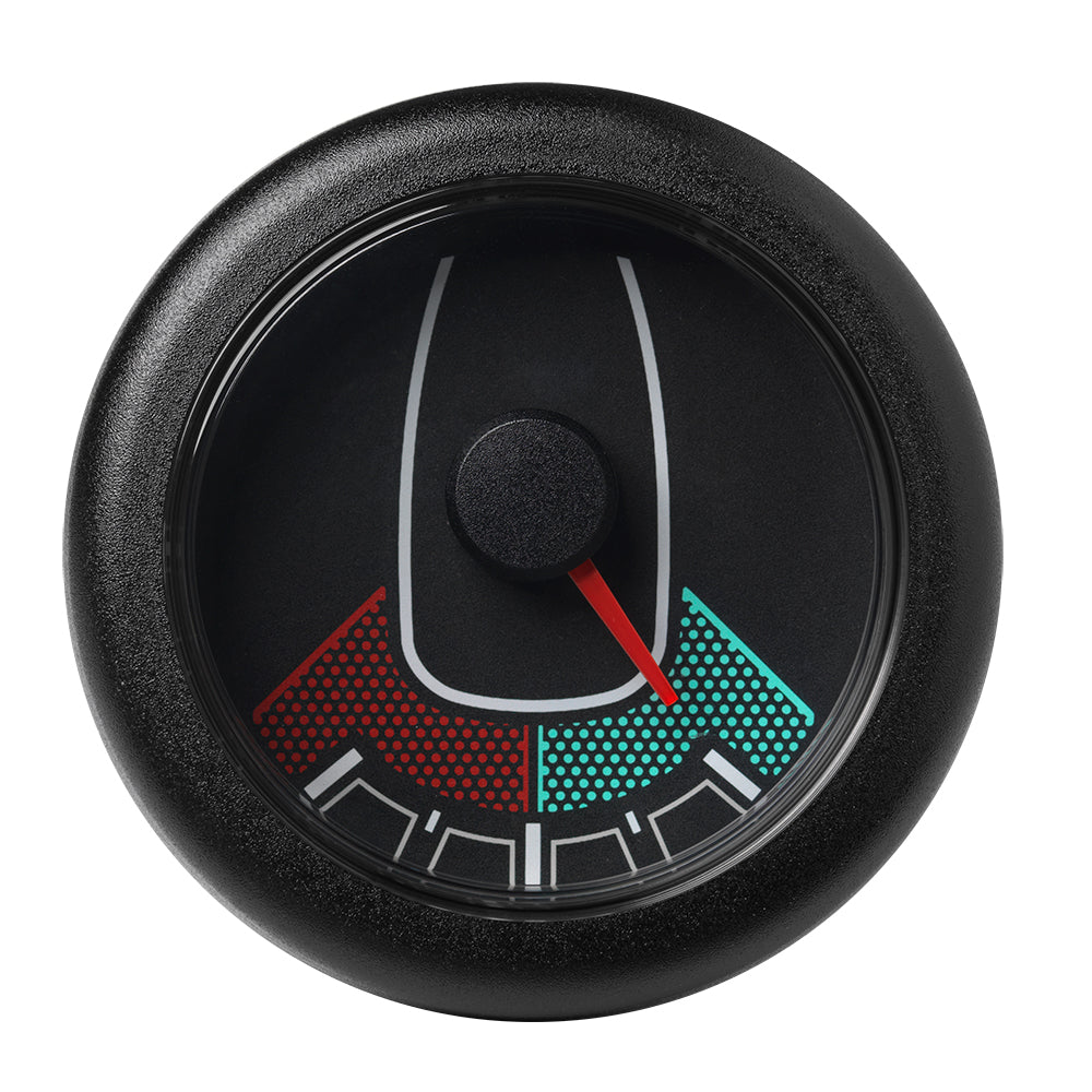 Veratron A2C1066080001 52MM (2-1/16") OceanLink Rudder Angle Gauge - Left/Right - Black Dial Bezel