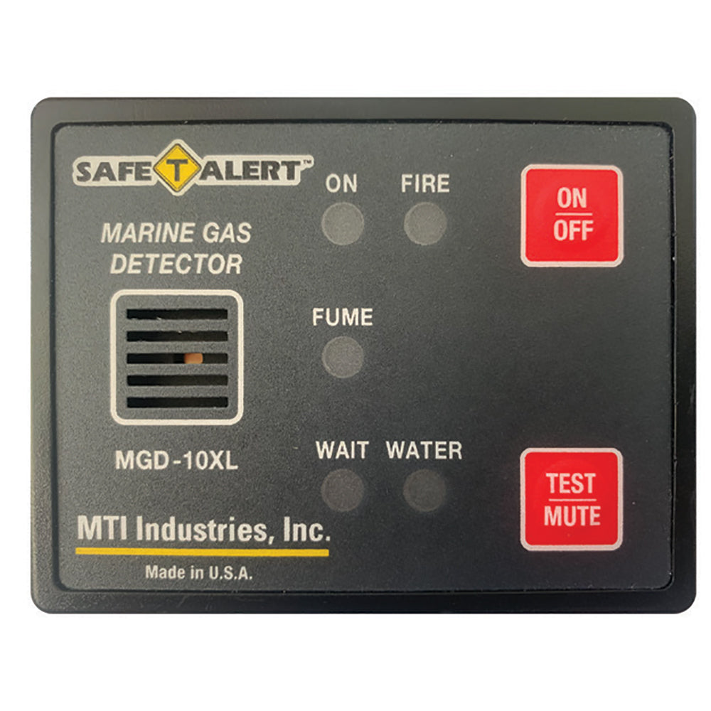 Safe-T-Alert MGD-10XL Gas Vapor Alarm Fume, Fire, Bilge Water - Black Surface Mount