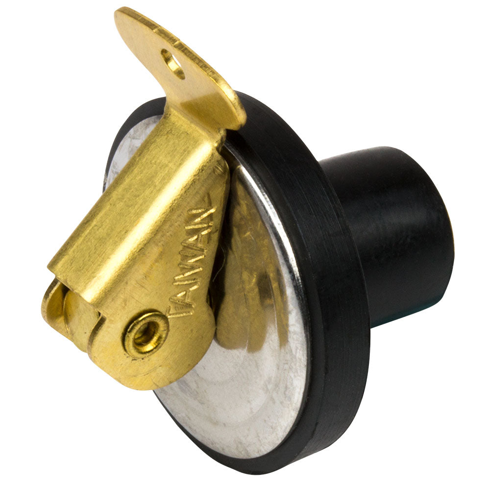 Sea-Dog 520092-1 Brass Baitwell Plug - 1/2"