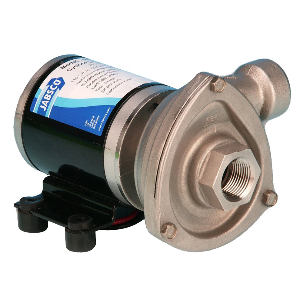 Jabsco 50840-0024 Low Pressure Cyclone Centrifugal Pump - 24V