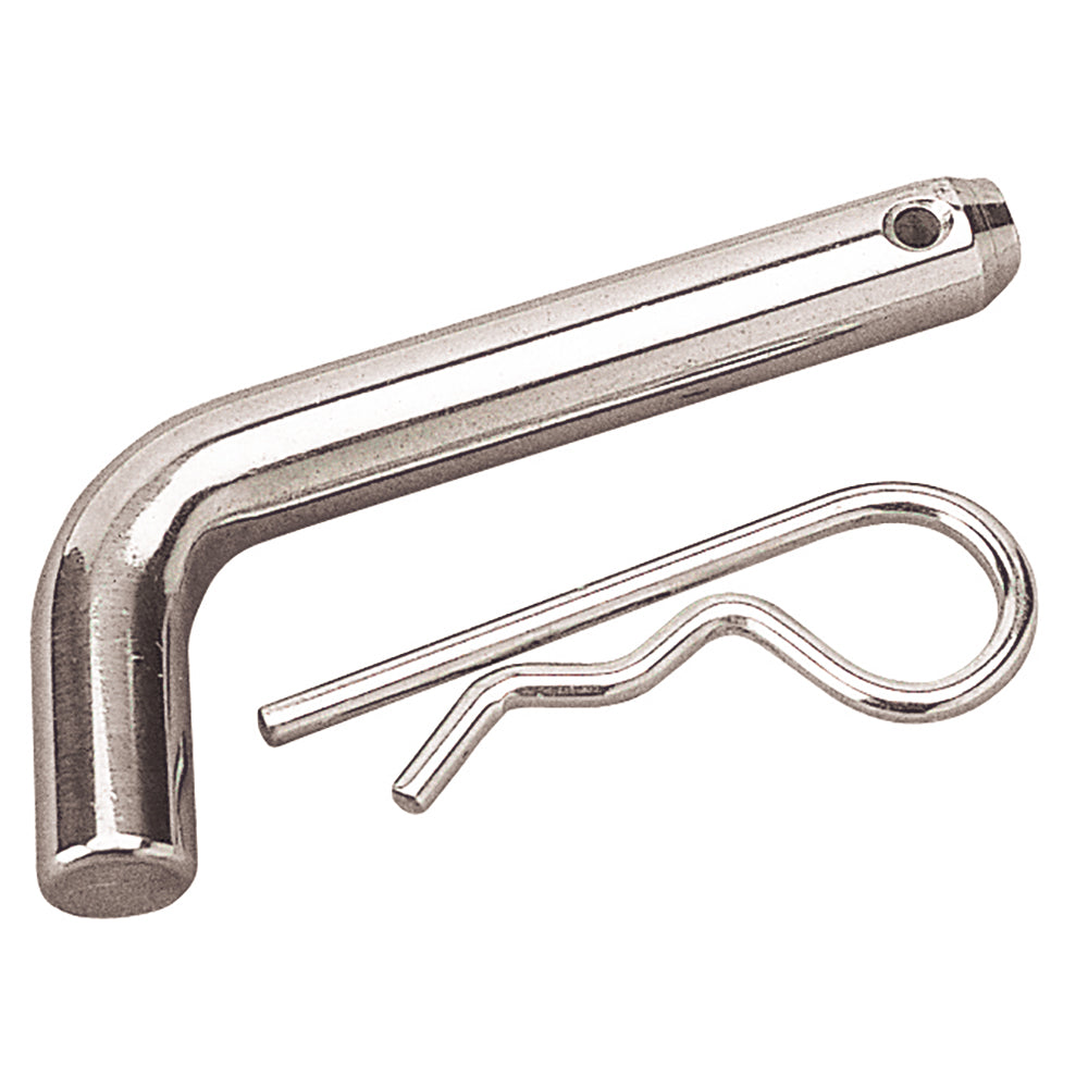 Sea-Dog 751062-1 Zinc Plated Steel Receiver Pin w/Clip