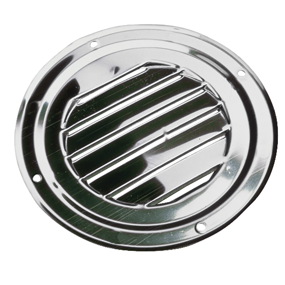 Sea-Dog 331424-1 Stainless Steel Round Louvered Vent - 4"