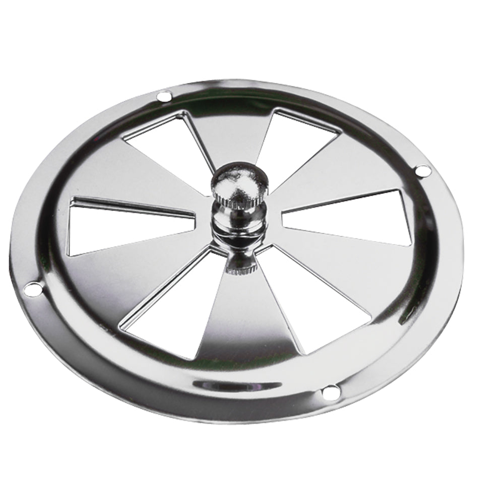 Sea-Dog 331450-1 Stainless Steel Butterfly Vent - Center Knob - 5"