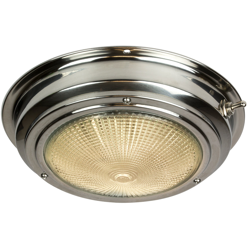Sea-Dog 400200-1 Stainless Steel Dome Light - 5" Lens