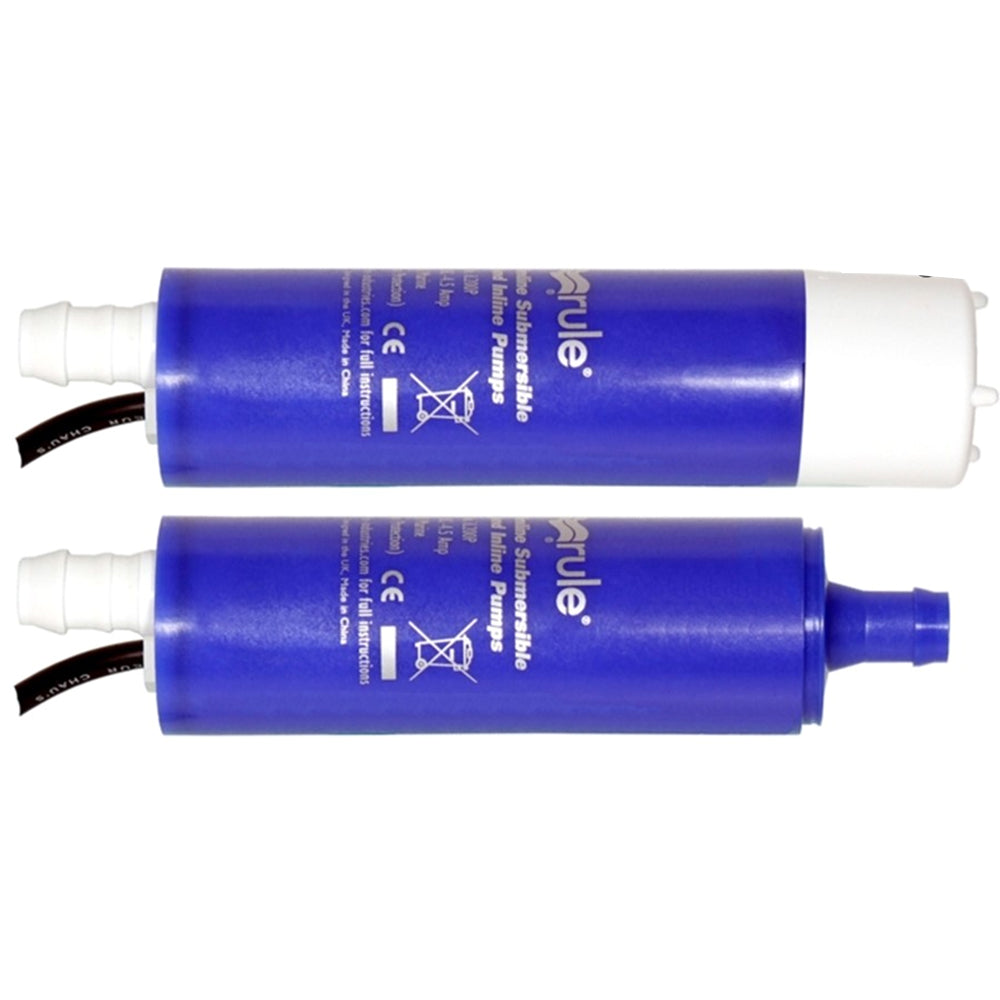 Rule IL200P-24 IL200 Plus In-Line Submersible Pump - 24V - 2.8GPM