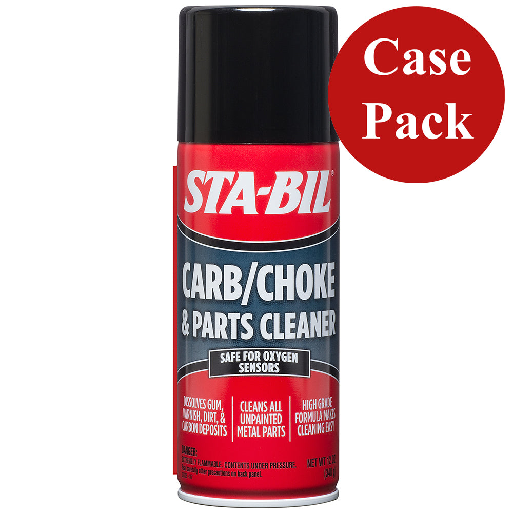 STA-BIL 22005CASE Carb Choke Parts Cleaner - 12.5oz *Case of 12*