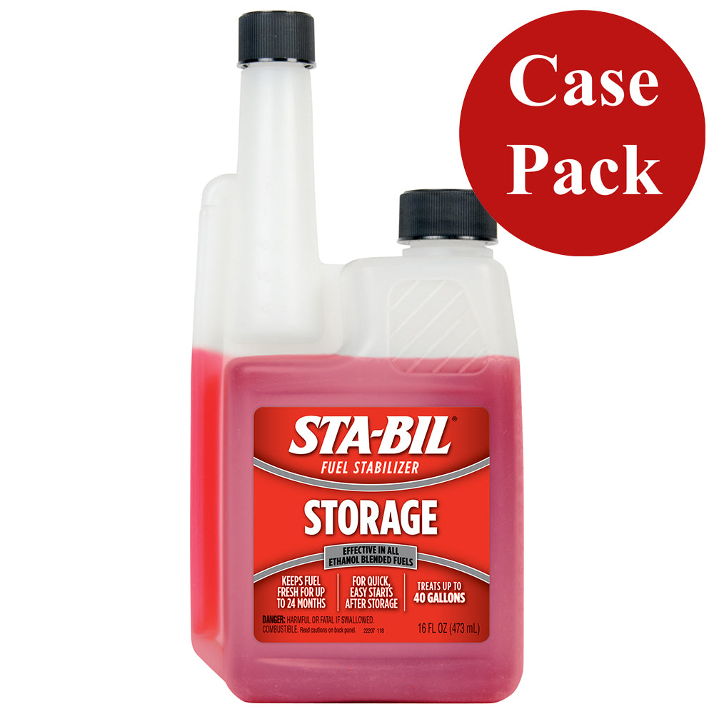 STA-BIL 22207CASE Fuel Stabilizer - 16oz *Case of 12*