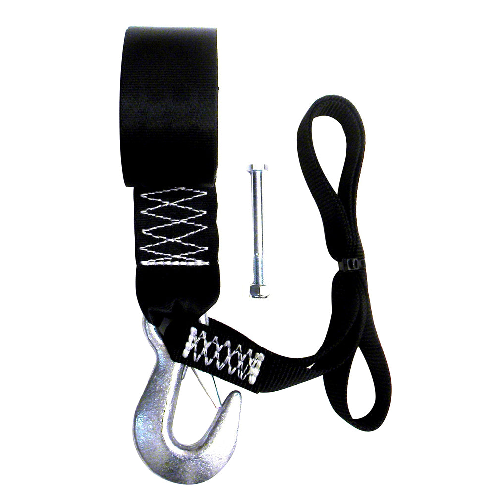 Rod Saver PWC12SH PWC Winch Strap Replacement w/Soft Hook - 12