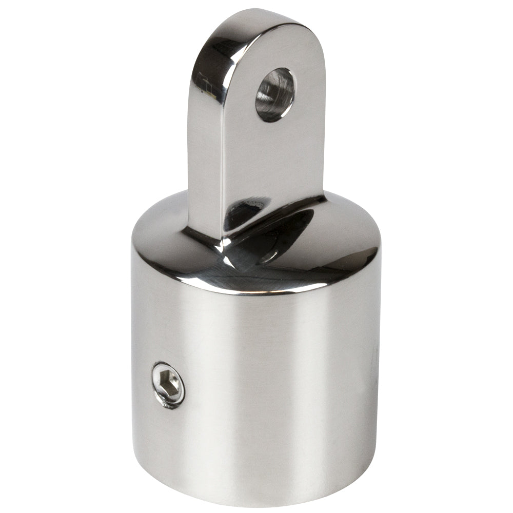 Sea-Dog 270101-1 Stainless Top Cap - fits 1" O.D. tube -1/4" pin