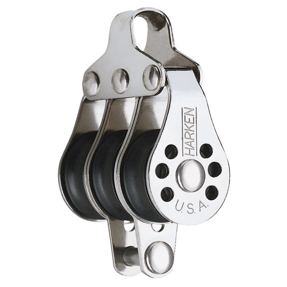 Harken 229 22mm Triple Micro Block w/Becket