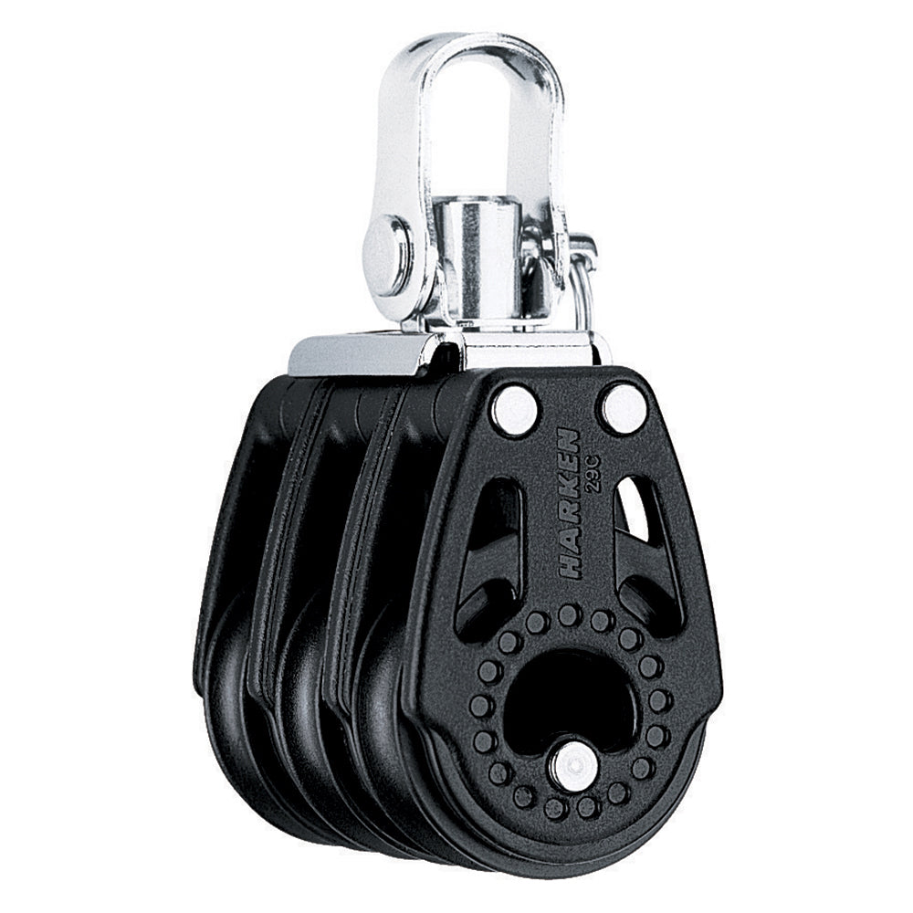 Harken 344 29mm Triple Carbo Air Block w/Swivel