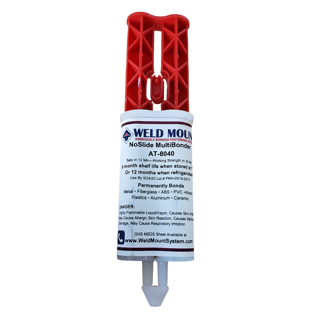 Weld Mount 804030 8040 Acrylic Adhesive w/Plunger