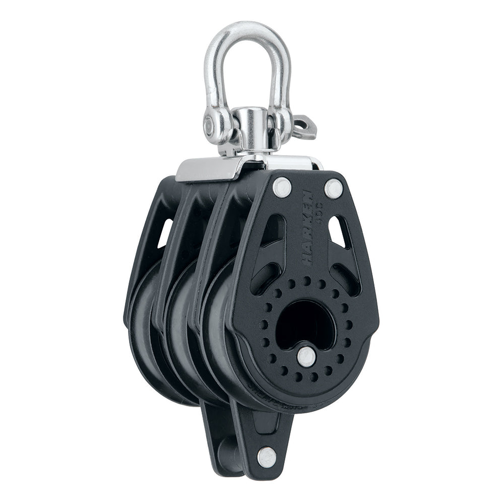 Harken 2641 40mm Carbo Air Triple Swivel Block w/Becket