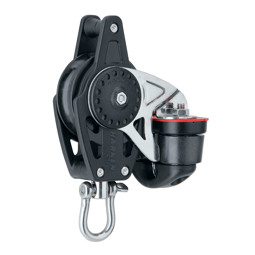 Harken 2646 40mm Carbo Air Block w/Cam Cleat Becket