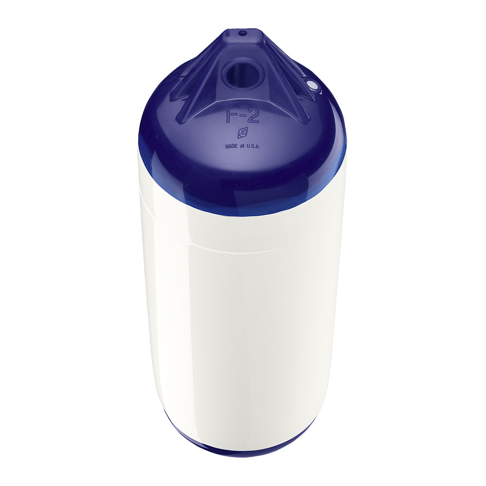 Polyform F-2 WHITE F-2 Twin Eye Fender 8.2" x 25" - White
