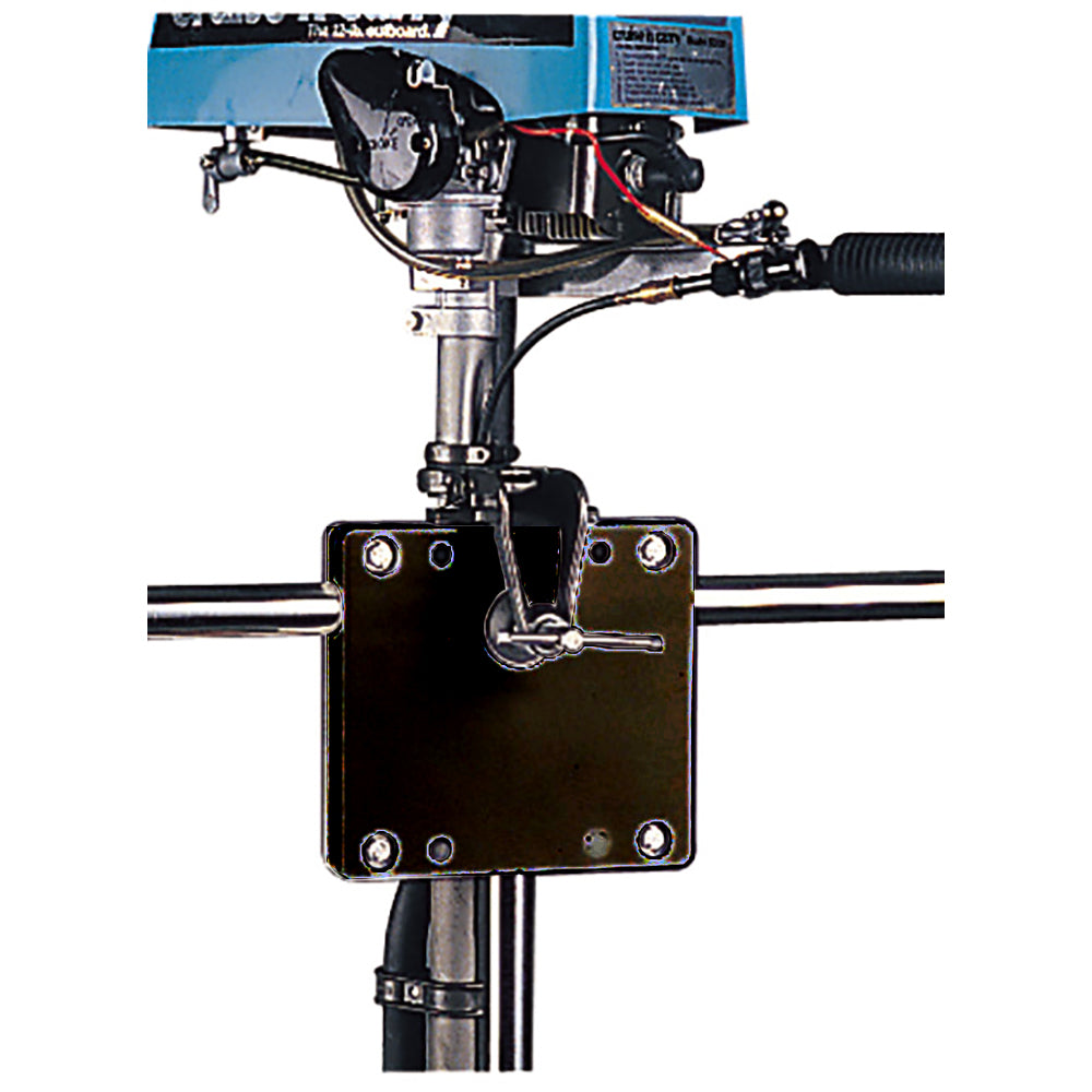 Sea-Dog 327151-1 Poly Rail Mount Motor Bracket - Black
