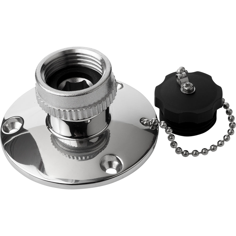 Sea-Dog 513110-1 Fresh Water Inlet - 316 Stainless Steel