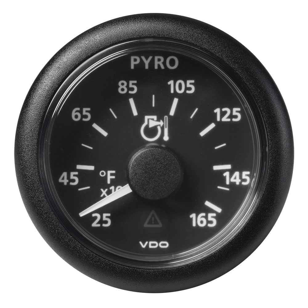 Veratron A2C59512334 52 MM (2-1/16") ViewLine Pyrometer - 250 to 1650F - Black Dial Bezel
