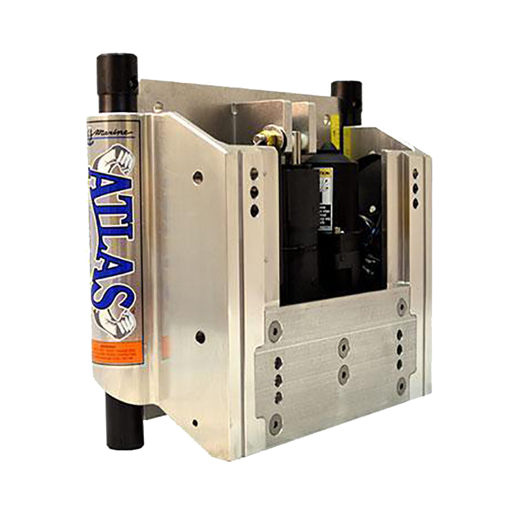 T-H Marine AHJ-12V-DP ATLAS 12" Set Back Hydraulic Jack Plate Polished