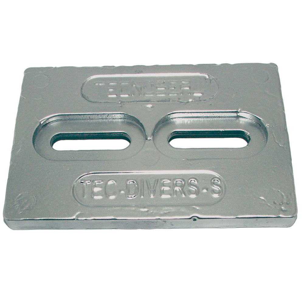 Tecnoseal TEC-DIVERS-SMG Mini Magnesium Plate Anode 6" x 4" x 1/2"