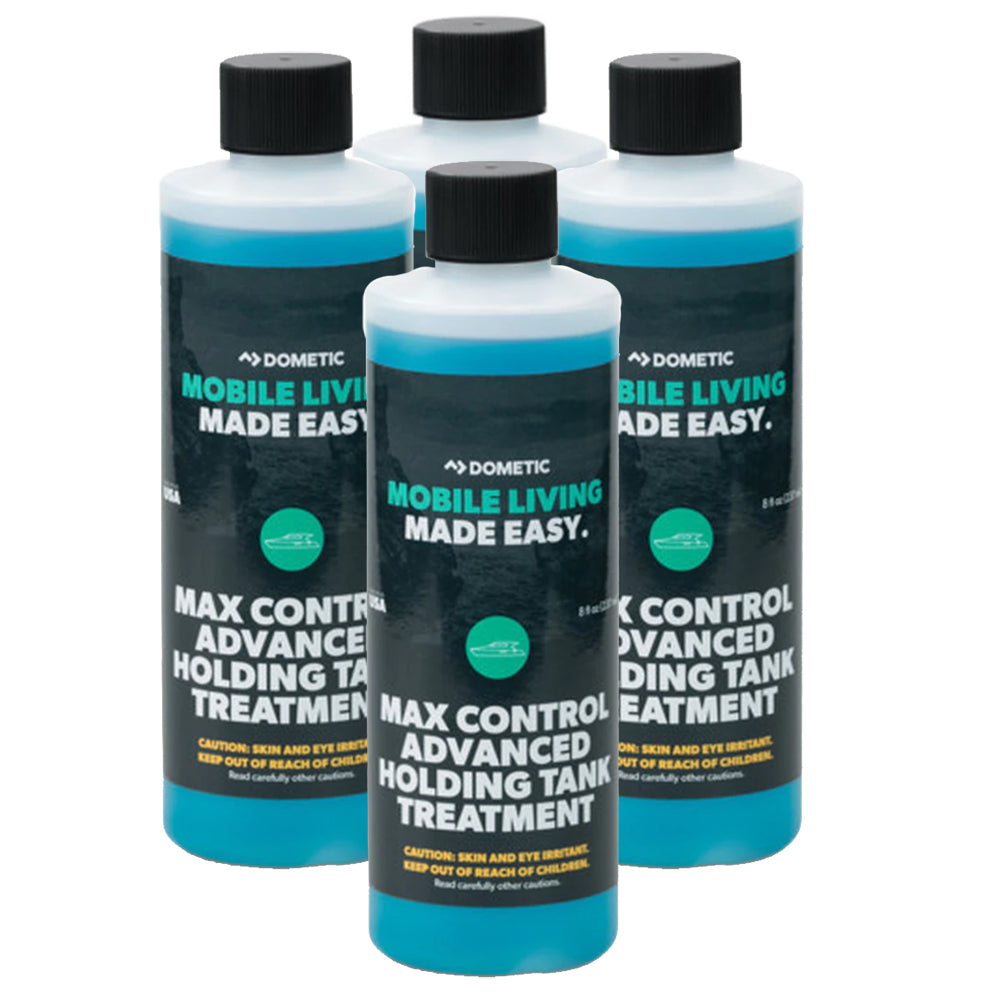 Dometic 379700029 Max Control Holding Tank Deodorant - Four (4) Pack of 8oz Bottles