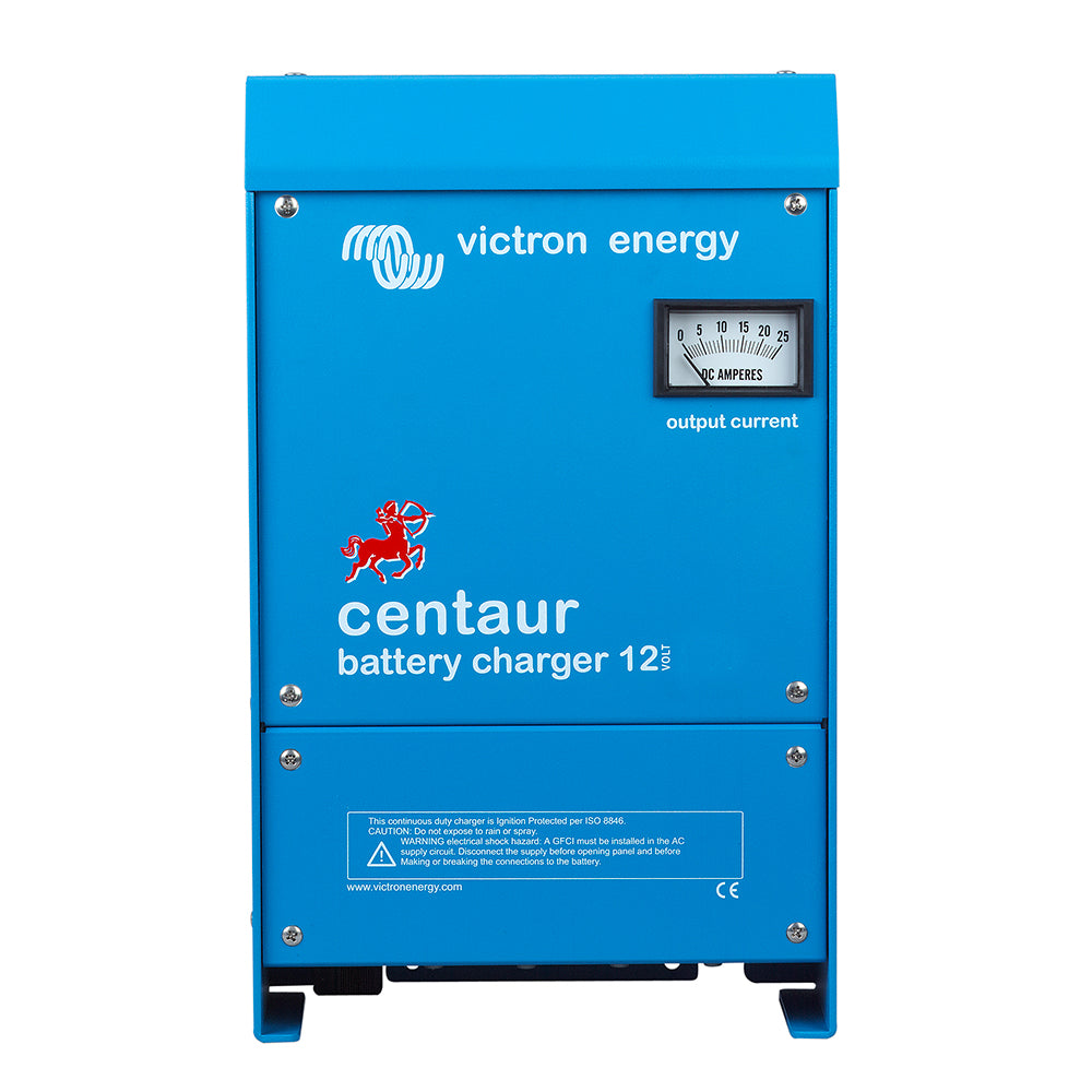 Victron CCH012040000 Centaur Charger - 12 VDC - 40AMP - 3-Bank - 120-240 VAC