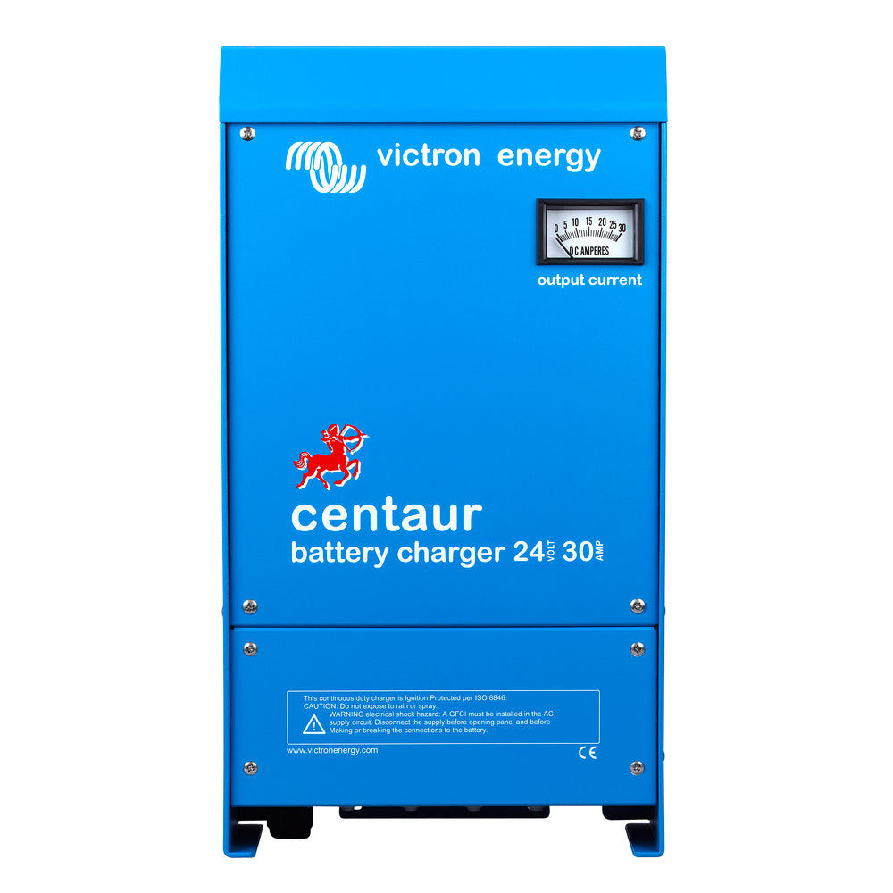 Victron CCH024030000 Centaur Charger - 24 VDC - 30AMP - 3-Bank - 120-240 VAC