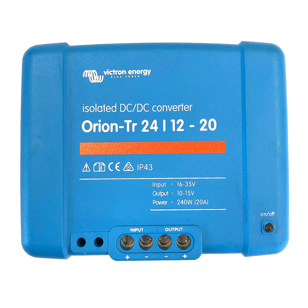 Victron ORI241224110 Orion-TR DC-DC Converter - 24 VDC to 12 VDC - 20AMP Isolated