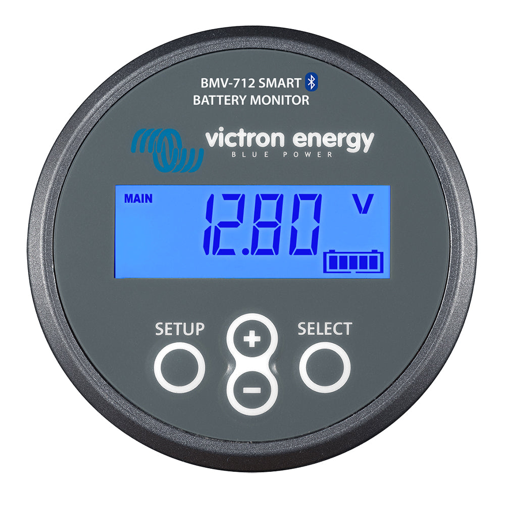 Victron BAM030712000R Smart Battery Monitor - BMV-712 - Grey - Bluetooth Capable