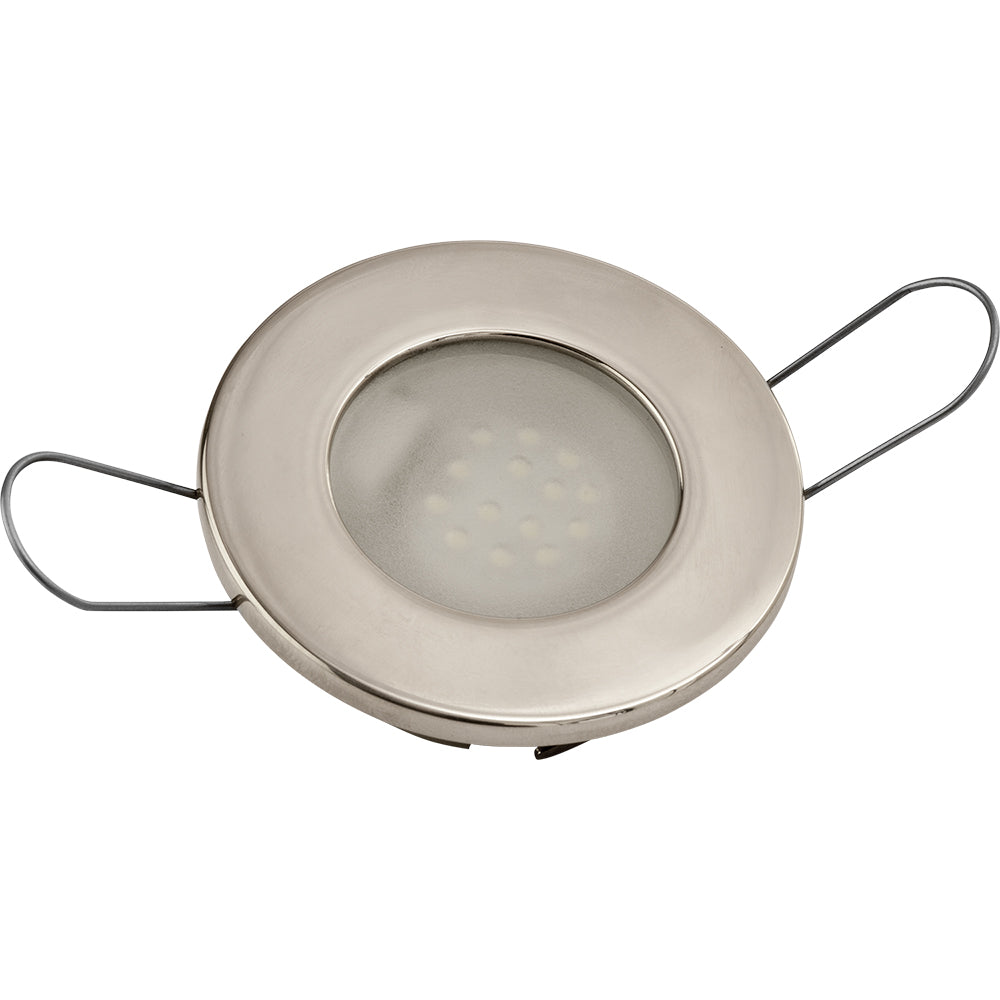 Sea-Dog 404232-3 LED Overhead Light - Brushed Finish - 60 Lumens - Frosted Lens - Stamped 304 Stainless Steel