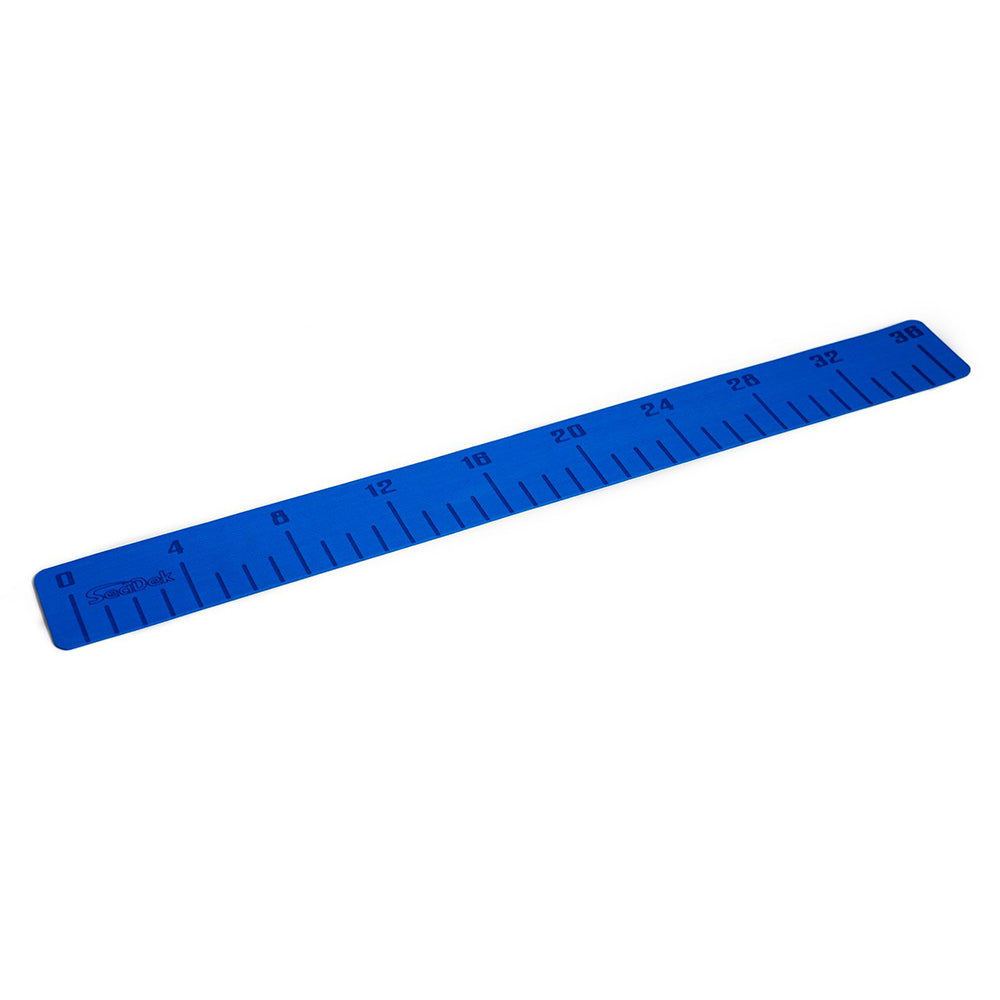 SeaDek 22135-80129 36" Fish Ruler - Bimini Blue w/SeaDek Logo