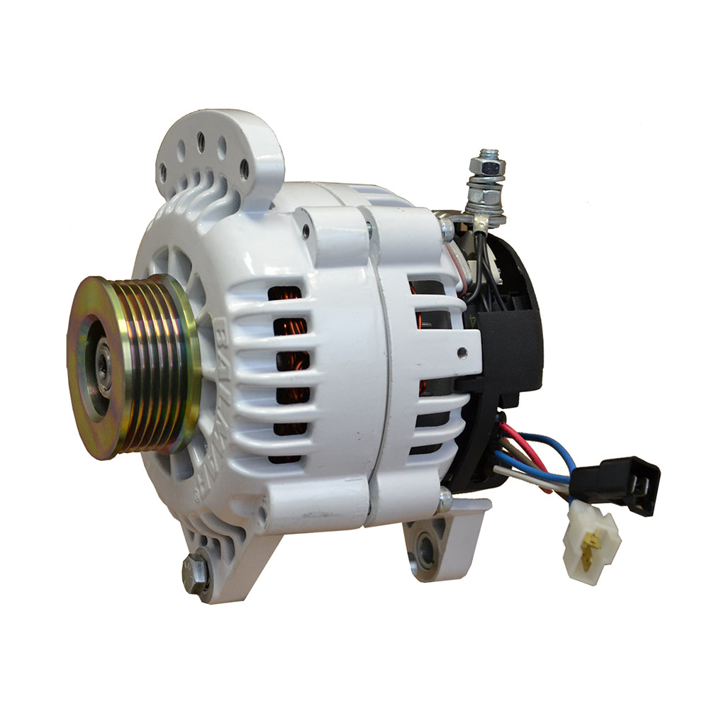 Balmar 60-120-K6 Alternator 120 Amp 12V 3.15" Dual foot Saddle Single K6 Pulley w/Isolated Grounding
