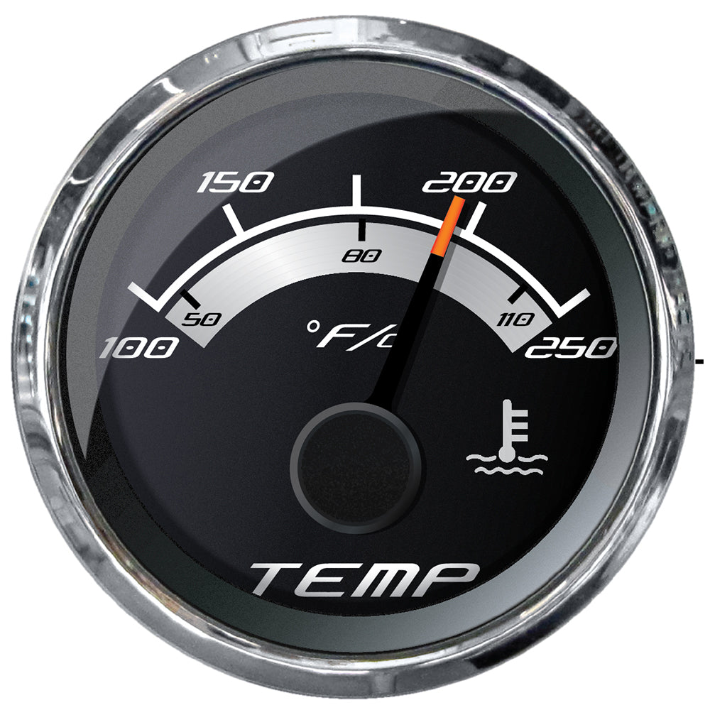 Faria 22017 Platinum 2" Water Temp Gauge (100-250F)